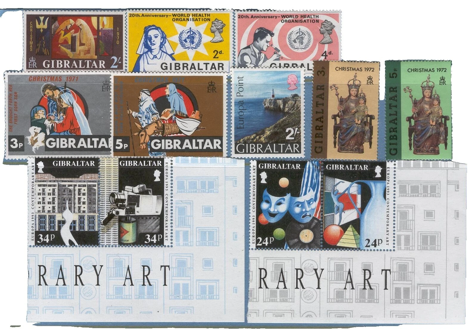 Cats Stamp Collections & Lots