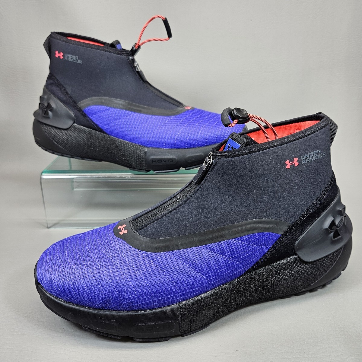 Under Armour HOVR Phantom Shoes Warm 200G Black Purple Insulated