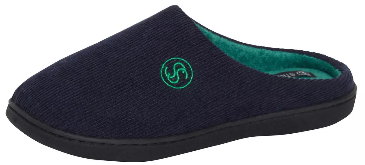 Mens open shop back house slippers