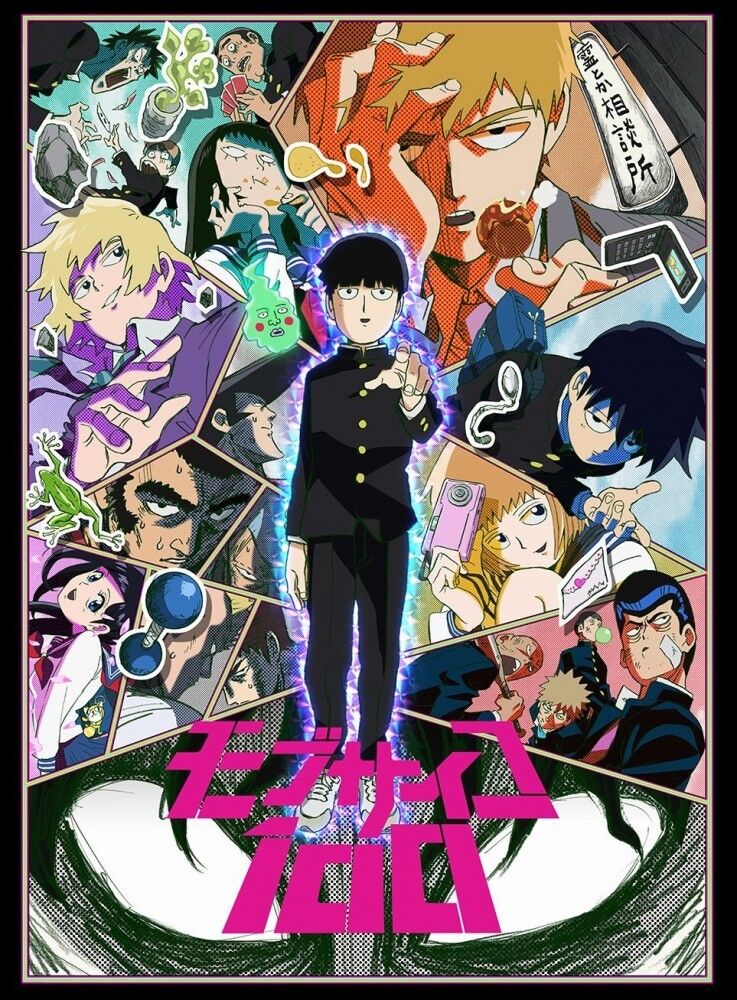 Mob Psycho 100 III Blu-ray Box First Limited Edition Booklet Japan