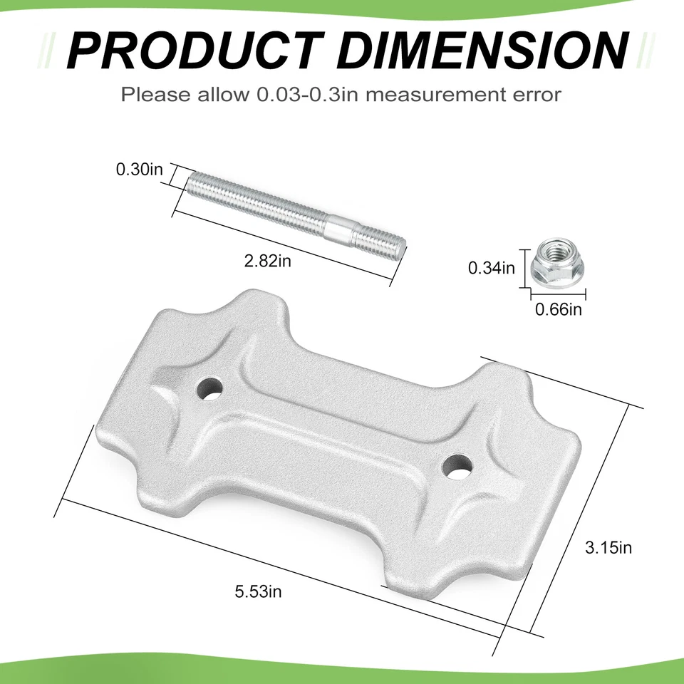 Ajustador de cadena de placa y pernos de tuerca para Suzuki QuadRacer 250 LT250R 1985 1986-1992 Foto 2 de 4
