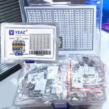 5% 1 Watt 1000pcs  Resistors Kit Resistors Assortment kit 100 Values 1Ω- 1MOhm