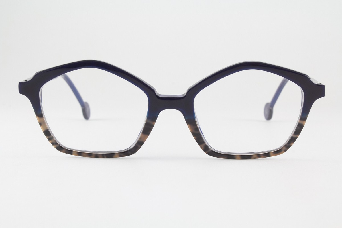 Authentic LA Eyeworks BIRDY 962 48mm Indigo Blue Tortoise Glasses
