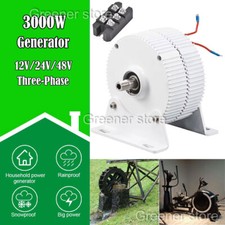 12V 24V 48V 3000W Motor Three-Phase Synchronous Permanent Magnet Wind Generator