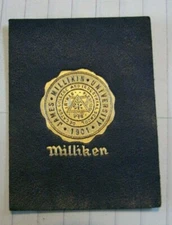 Milliken University College Tobacco Leather Premium 1910's Murad