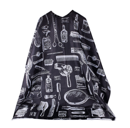 Hair Cutting Cape Large Salon Hairdressing Hairdresser Gown Barber Cloth Black - Picture 1 of 1