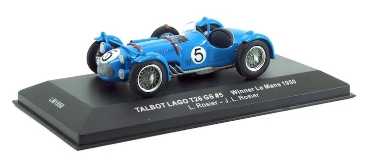 IXO LM1950 Talbot Lago T26 GS #5 Le Mans Winner 1950 - Rosier/Rosier 1/43 Scale - Image 2 of 3