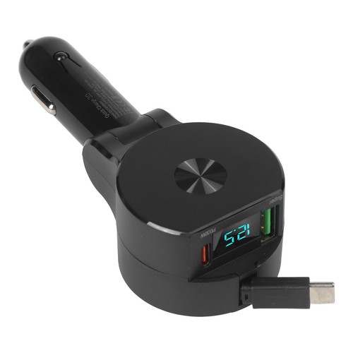 Chargeur Voiture 66W Double Sortie avec Affichage Numérique pour Charge Rapide - Photo 23 sur 23