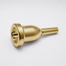 Genuine Bach 24K Gold Tuba/Sousaphone Megatone Mouthpiece, 18 NEW Ships Fast