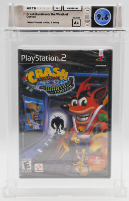 Crash Bandicoot: The Wrath of Cortex Playstation 2 PS2 SEALED Wata 9.6 A+