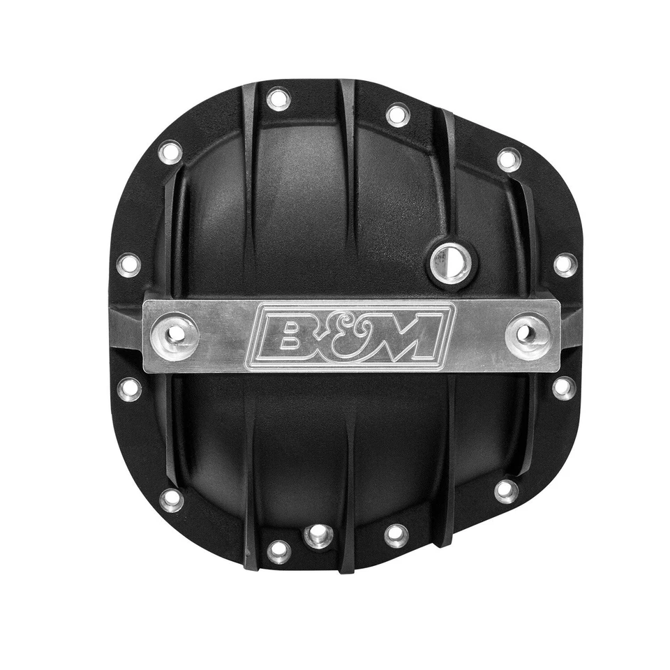 B&M Hi-Tek Aluminum Differential Black Cover For 1985-2020 Ford/Lincoln Mark Lt - Image 3 of 4