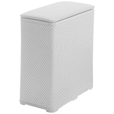 GEDY Cesto portabiancheria accessori bagno ambrogio bianco