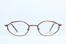 MATSUDA 10117 COB 48-21 Original Vintage Eyeglasses Oval Steampunk Rare Copper