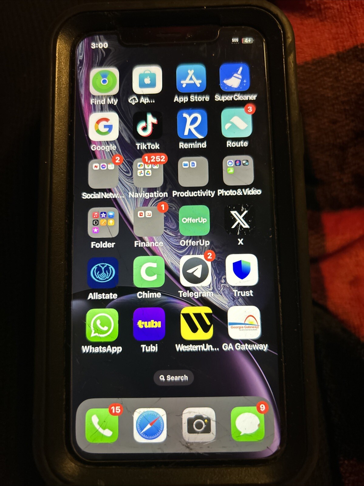 Iphone Xr With Tiktok App Also With Otterbox