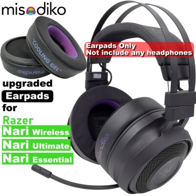 Replacement EarPad Cushion Cover For Razer Nari Wireless/ Essential Headphone 