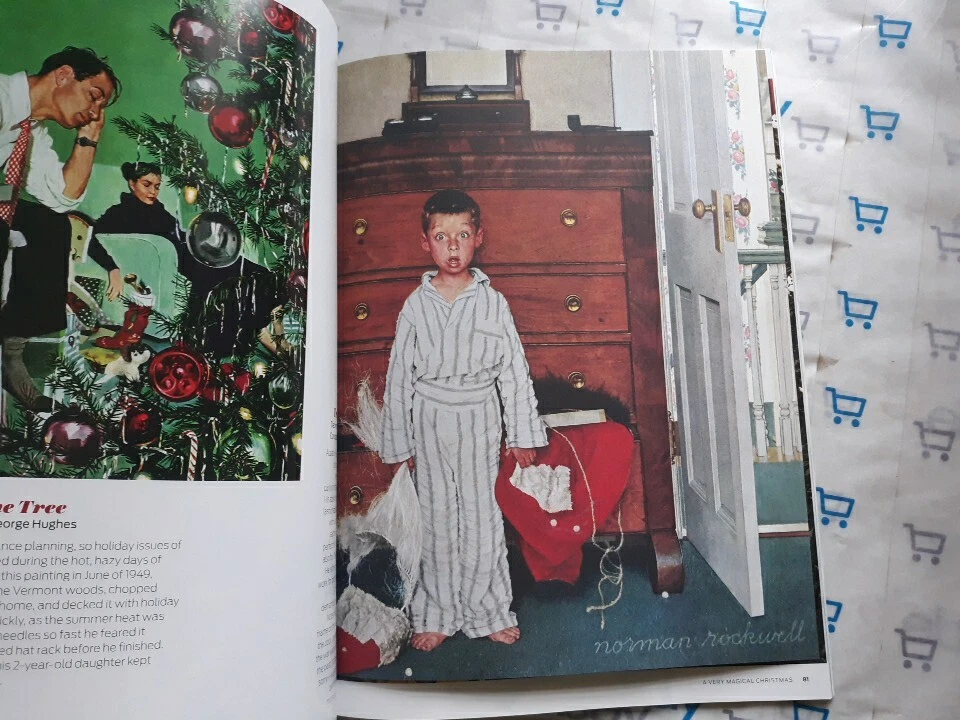 Saturday Evening Post Norman Rockwell A Very Magical Christmas Special Edition - Image 3 of 4