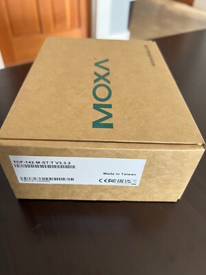 MOXA TCF-142-M-ST-T SERIAL TO FIBER CONVERTER