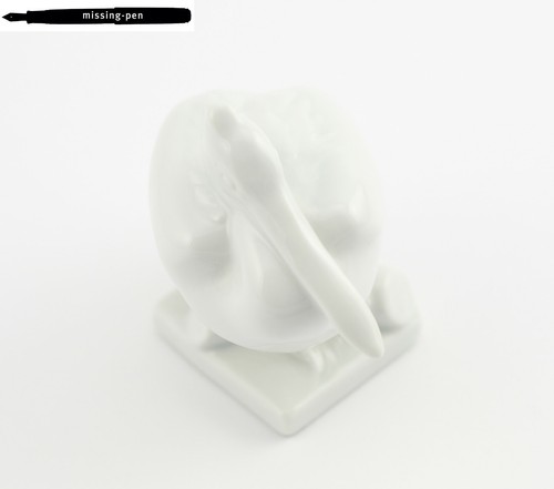 125 Years Pelikan Porcelain Promotion / Collector Figure in White from 1988 (1) - Picture 8 of 10