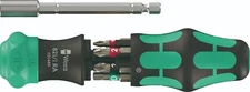 Wera Kraftform Kompakt 28 RA 1 Ratcheting Screwdriver Set 6 Pieces 05051519001
