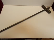 Heavy Duty T Wolf Fang Driver for Earth Anchors 30" (Trapping Stakes Wolf Fang)