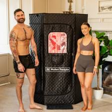 Portable Sauna Pod with Steam & Infrared Light Therapy | Modern Therapies