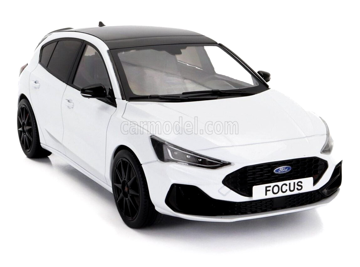 MCG 1/18 DIECAST 2022 MK5 FORD FOCUS ST WITH TRACK PACK IN WHITE MCG18453