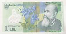 Romania 1 leu 2018 ( 2019) unc , P-117