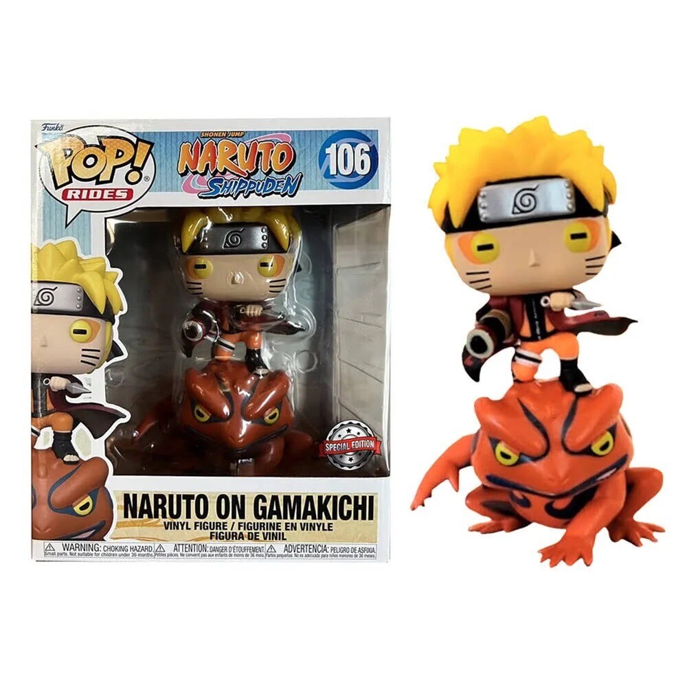 Funko Pop! Naruto Shippuden - Naruto on Gamakichi - NARUTO