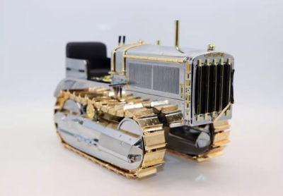 ◆Cat◆ DM 1/16 Cat Twenty Tractor 100th Anniversary Chrome Gold