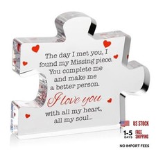 Valentines Day Gifts - I Love You Gifts for Him, Her - Acrylic You Complete Me
