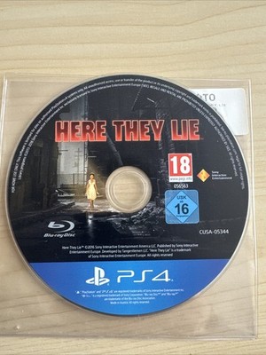 Here They Lie PS4 / PSVR - NUR DISC - PSVR & MOVE CONTROLLER BENÖTIGT