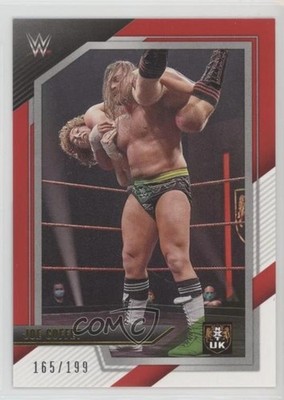 2022 Panini WWE NXT Red 165/199 Joe Coffey #68 Rookie RC 2o7