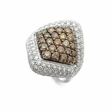 DAMIANI Anello Pavè Diamante 750WG US#7-1/4 P0053655