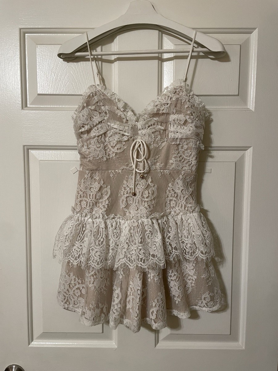 chinese dress ladies Like An Angel Long Sleeve Lace Dress White