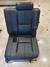 07-14 Tahoe, Denali, Yukon, Escalade Black Rear Third 3rd Row Back Left Seat