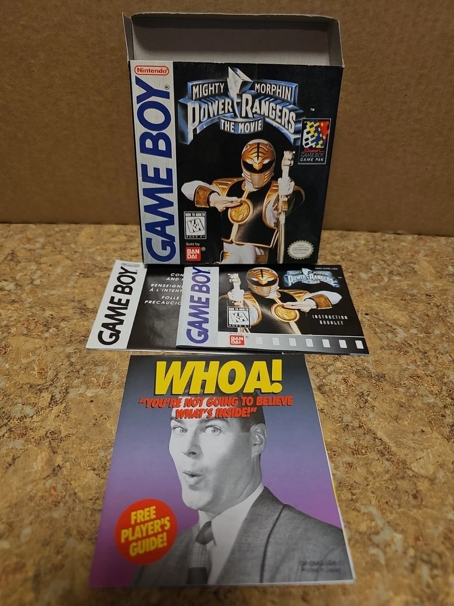 Mighty Morphin Power Rangers: The Movie Nintendo Video Games for