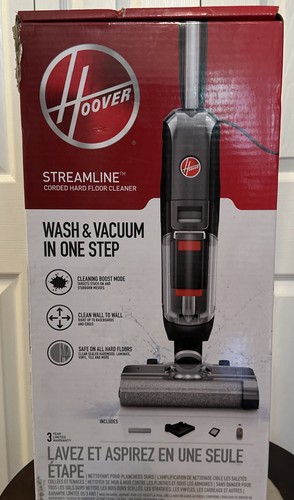 Hoover FH46020V Hard Floor Vacuum Cleaner Corded Wet or Dry Streamline New - Picture 2 of 4