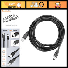 16ft USB to IEEE 1394 6 Pin Adapter Cable, 80...