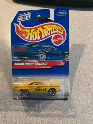 Mattel Hot Wheels Sugar Rush II '70 Roadrunner Oh Henry in package #969