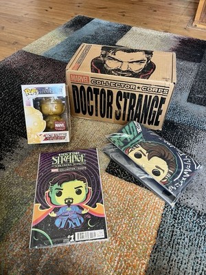 Marvel Doctor Strange Geschenk Box   Collector Corps Funko Pop 173
