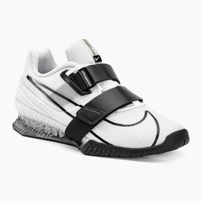 Nike Romaleos 4 Gewichtheberschuhe Schuhe Unisex EU 45,5 Weiß/Schwarz Turnschuhe