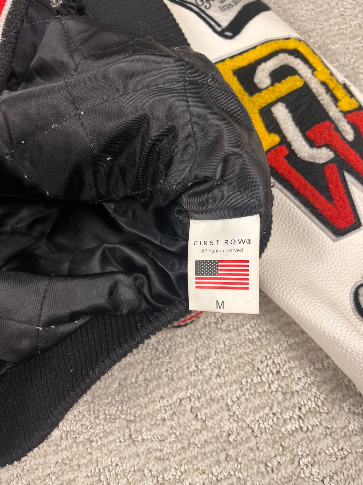 First Row Varsity Jacket Multicolor - image 6