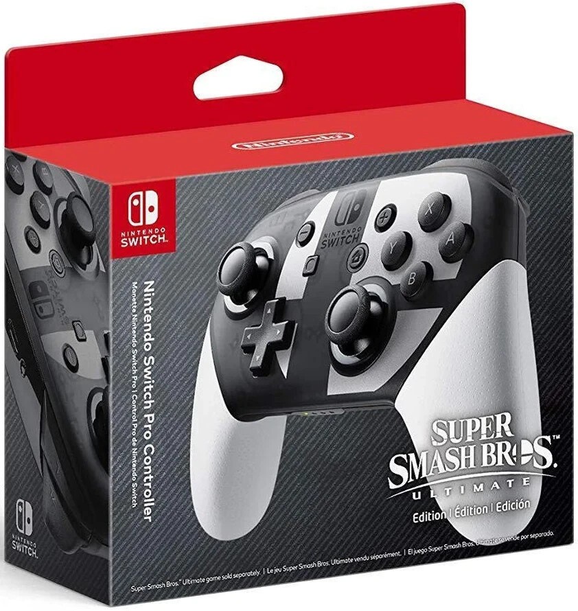 Pro Controller Super Smash Bros Ultimate Edition Switch New Official