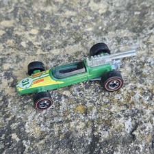 Hot Wheels Redline Rash 1 Flying Colors 1974 Green Brabham Repco F1 HTF Original