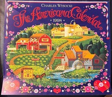 Charles Wysocki 1998 Vintage Americana Calend...