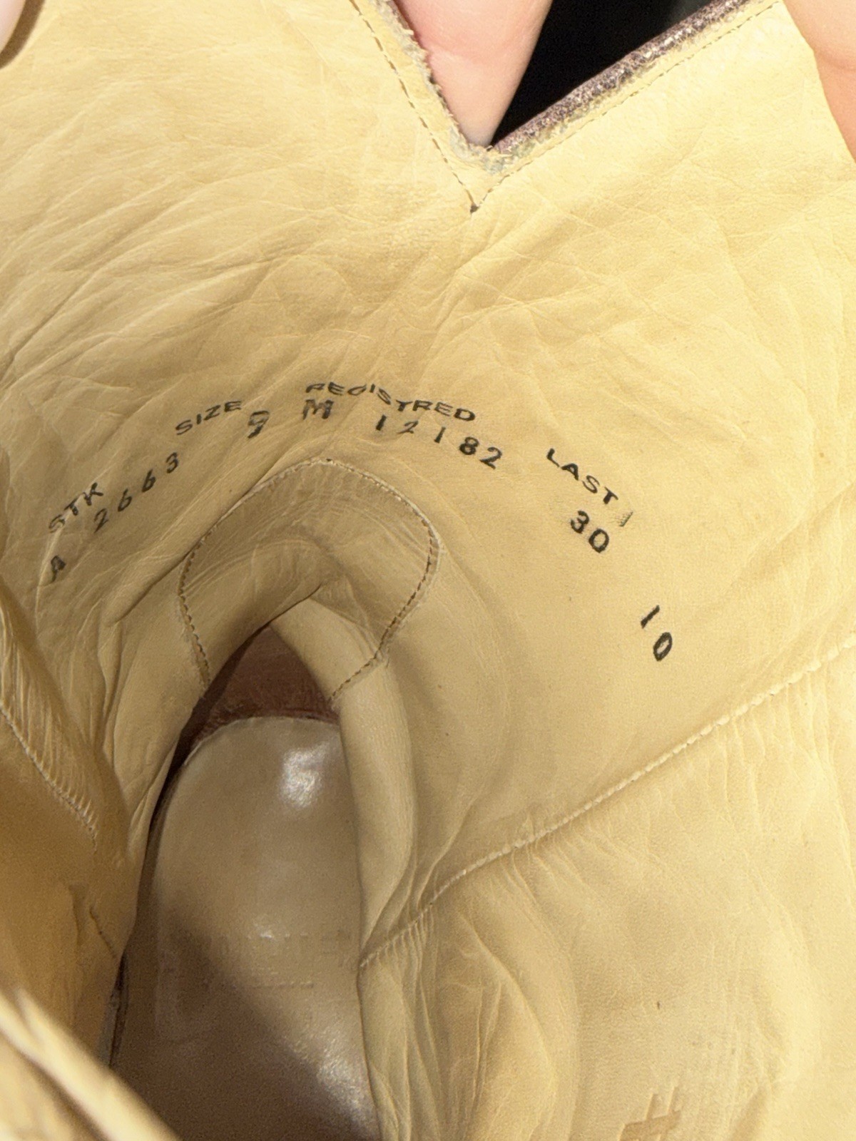 Corral Vintage Embroidered Womens Square Toe Cowb… - image 8