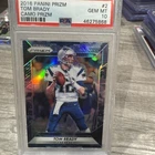 2016 Panini Prizm Tom Brady CAMO Prizm /25 PSA 10 GEM MINT 🐐 GOAT