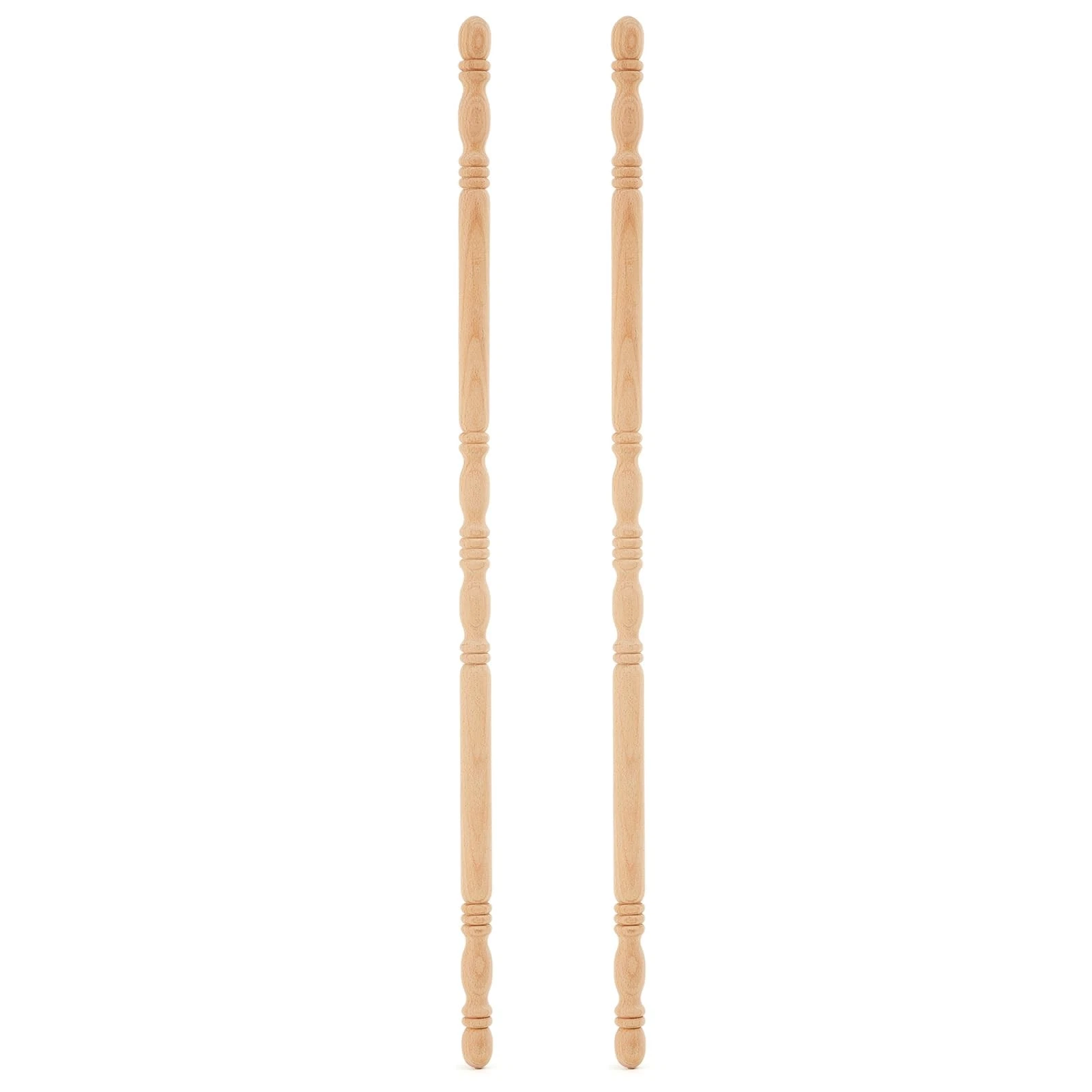 DoubleFill 2 Pack Red Oak Corner Guards for Wall Decorative
