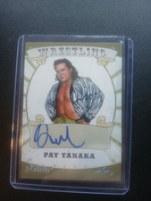 2016 Leaf Signature Series Wrestling Pat Tanaka Card #63 Autographed
