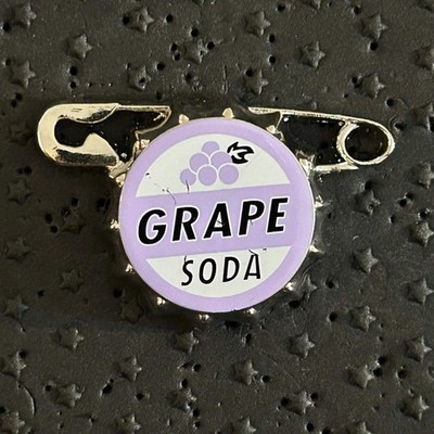 2010 - Grape Soda Safety Pin - Up - Disney Pin